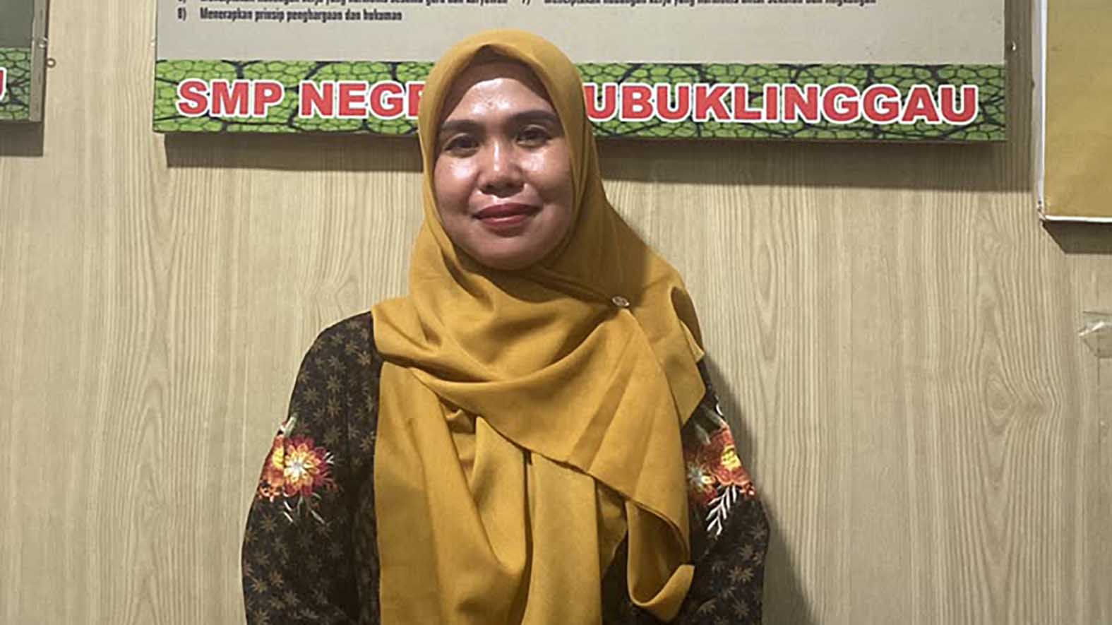 Kepala Tata Usaha DPPPAPM Kota Lubuk Linggau, Evi Maria, S.E., M.M Foto: Yulmi Fransiska / Linggau Pos