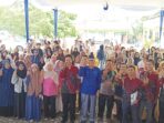 Mahasiswa dan Dosen STAI Bumi Silampari foto bersama dengan Anggota DPRD Sumsel H Hendra Gunawan saat Reses Masa Sidang VI Tahun 2026.  