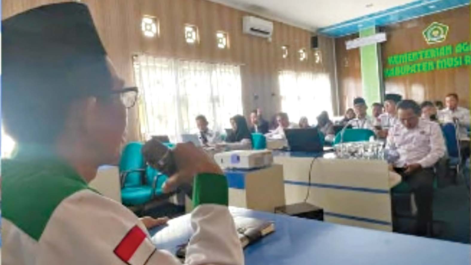 Sosialisasi Sistem Informasi Manajemen Kepegawaian (SIMPEG) bagi Aparatur Sipil Negara (ASN) di lingkungan Kemenag Musi Rawas.