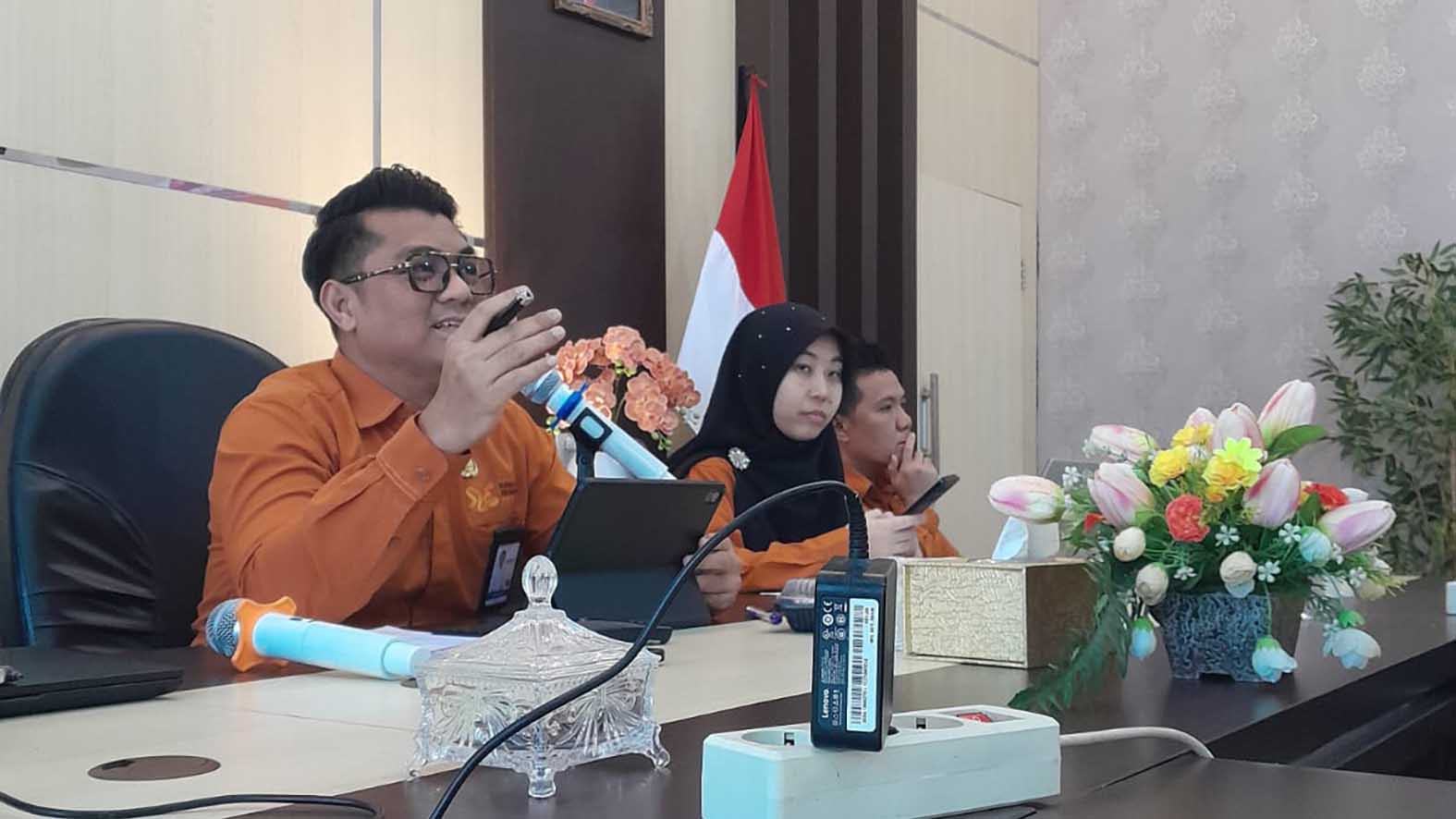 Kepala Badan Pusat Statistik (BPS) Kota Lubuk Linggau, Uray Noviandi menyampaikan capaian pendataan lapangan SE 2026 hingga pertengahan Juli 2026, Rabu 15 Juli 2026.