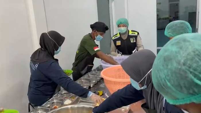 Seksi Kedokteran dan Kepolisian (Sidokkes) Polres Musi Rawas secara kembali lakukan pengamanan dan pemeriksaan makanan (safety food) di Satuan Pelayanan Pemenuhan Gizi (SPPG) I Polri, di Desa Muara Beliti Baru, Kecamatan Muara Beliti, Kabupaten Musi Rawas, Rabu 5 Agustus 2026.