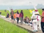 Suasana di Mahaloka berada di kawasan persawahan Desa Mataram, Kecamatan Tugumulyo.