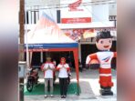 Terlihat beberapa marketing Motor Honda Pos Penjualan Astra Motor Merasi Kecamatan Tugumulyo. Sumber Foto : Marketing Astra Motor Pos Penjualan Merasi Kecamatan Tugumulyo.