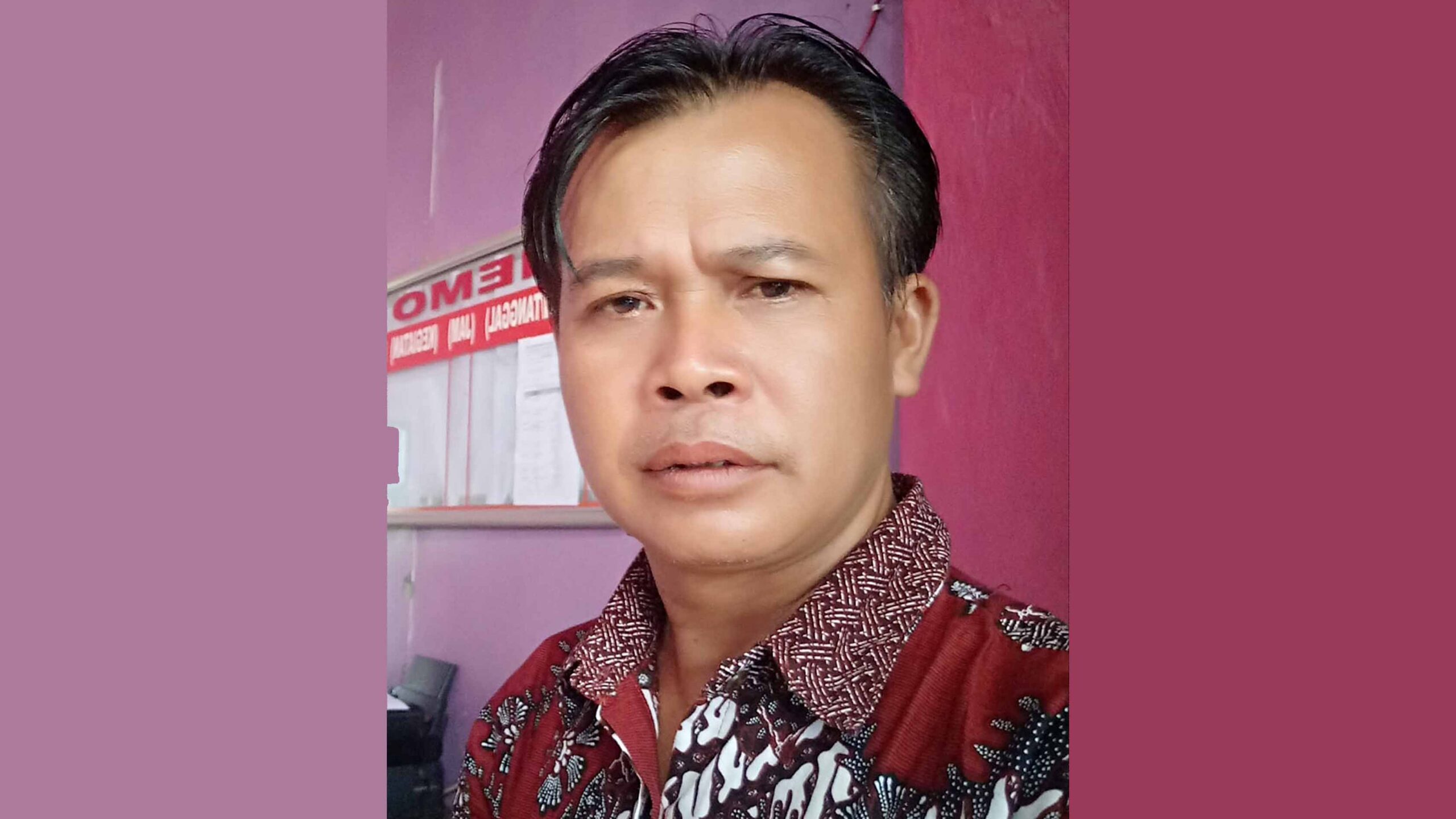 foto Kabid Penta, Agusman