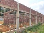 Gedung KDMP di Kecamatan Purwodadi Kabupaten Musi Rawas yang saat ini masih tahap pembangunan.