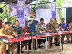 Ketua Orado Musi Rawas, Imron Sukani saat membuka Turnamen Orado Bupati Musi Rawas Cup Tahun 2026 di Balai Air Court, Kabupaten Musi Rawas, Senin 10 Agustus 2026