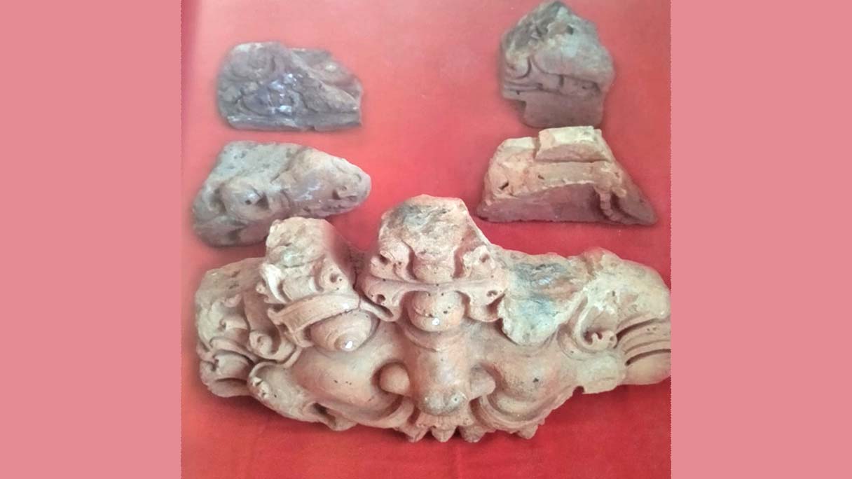 Kepala Kala, peninggalan sejarah yang ditemukan di Desa Bingin Jungut, Kecamatan Muara Kelingi Kabupaten Musi Rawas