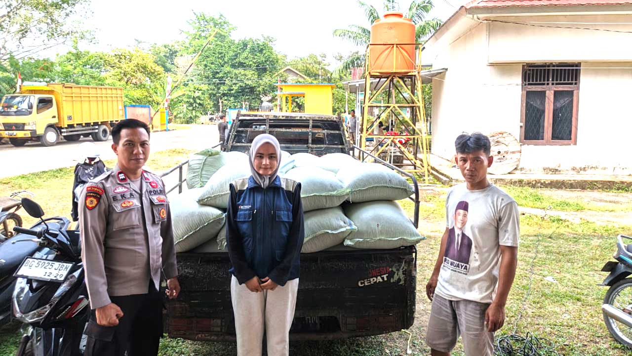 Gerakan Pangan Murah (GPM) Polri yang digelar Polsek Muara Kelingi di Ruangan Rest Area Mapolsek Muara Kelingi, Kecamatan Muara Kelingi, Kabupaten Musi Rawas, Kamis 20 Agustus 2026.