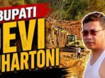 Bupati Muratara, H Devi Suhartoni Foto : peduli lingkungan muratara