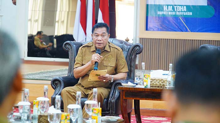 Bupati Muba - H. M. Toha Tohet Foto: Dok. Pemkab Muba