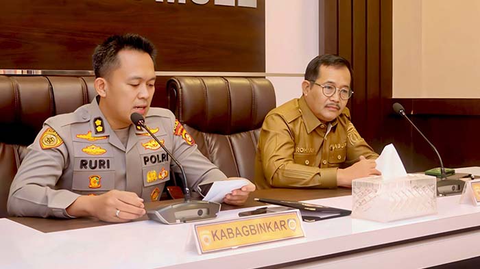 Wakil Bupati Muba, Abdur Rohman Husen hadiri Asesment Seleksi Terbuka Tiga JPT Pratama di Gedung Assessment Center Polda Sumsel, Selasa 15 September 2026. Foto: Dok. Pemkab Muba